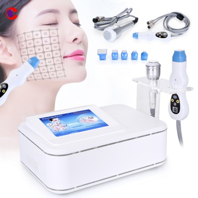 Mychway SR-JK673 Professional Fractional RF Radio Frequency Dot Matrix Cooling Skin Rejuvenation Machine Spa & Home Use device